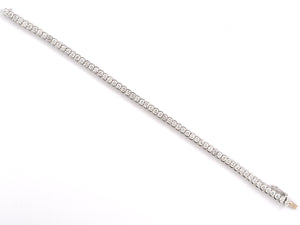 73875 - Gold Diamond Tennis Bracelet