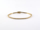 73880 - Gold Diamond Tennis Bracelet