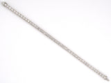 73889 - Art Deco Platinum Diamond Straight Line Bracelet