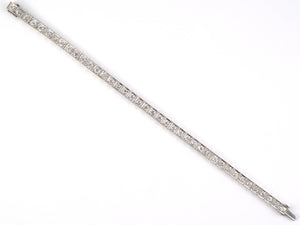 73899 - Platinum Diamond Art Deco Bracelet