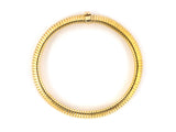 73916 - Circa 1950 E.W. Streeter Gold Gooseneck Bracelet