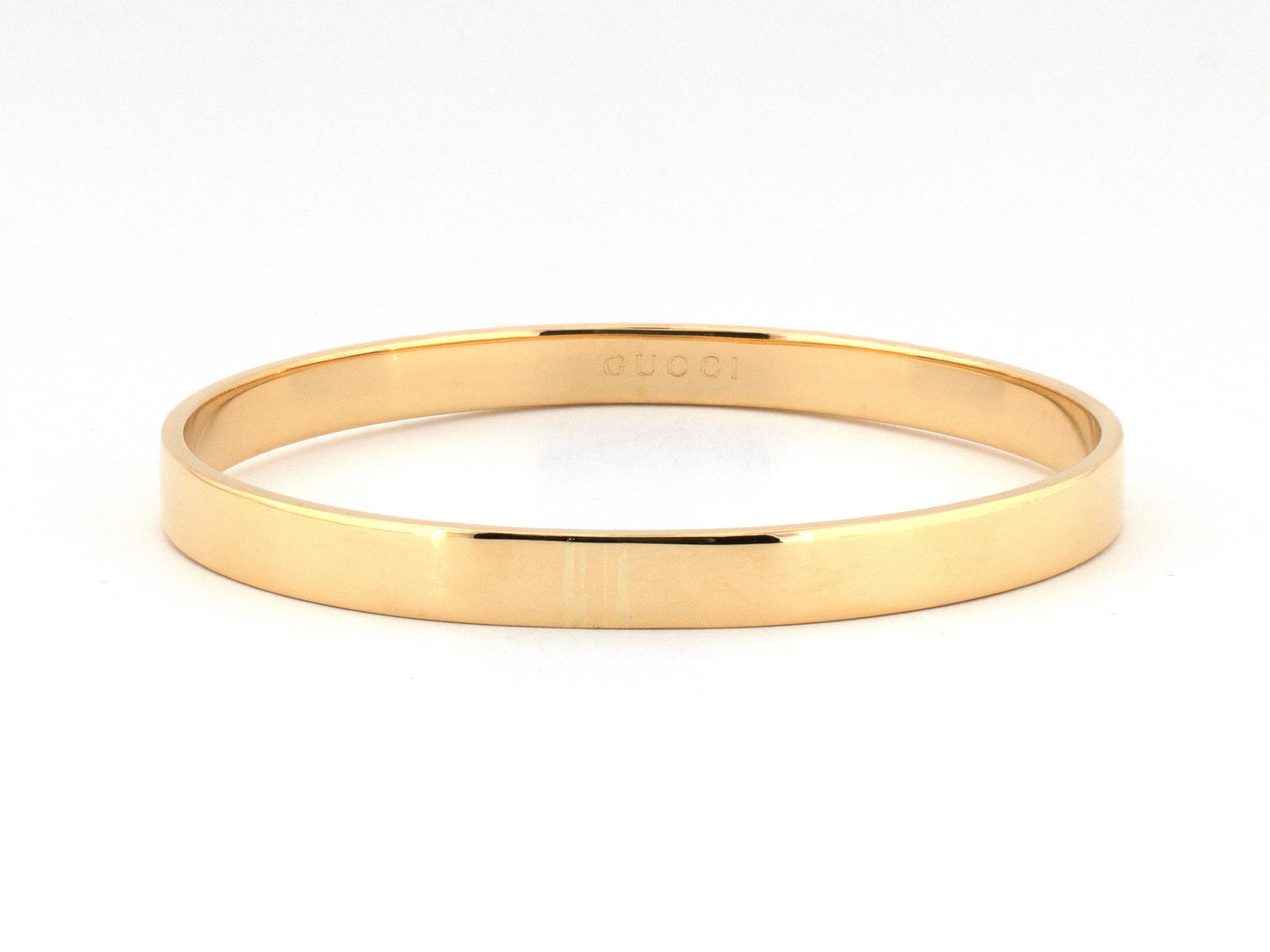 73968 - Gucci Italy Gold Bangle Bracelet