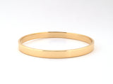 73970 - Gucci (Unsigned) Italy Gold Bangle Bracelet