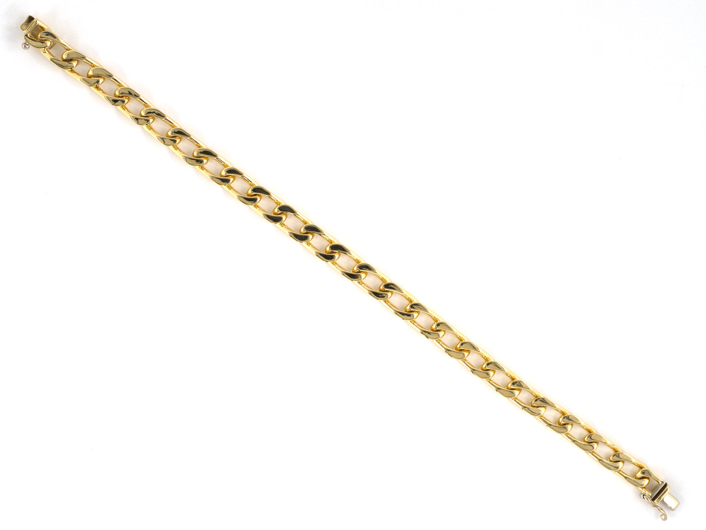 73987 - Gold Curb Link Bracelet