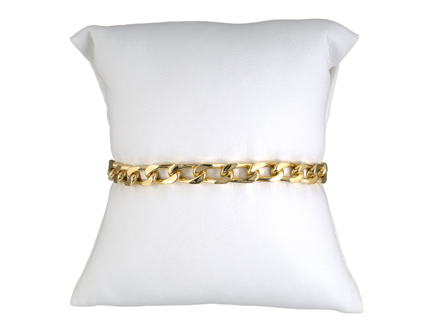 73987 - Gold Curb Link Bracelet