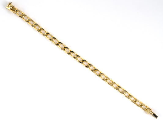 73988 - Gold Curb Link Bracelet