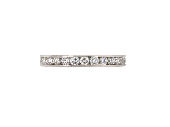 900815 - SOLD - Platinum Diamond Eternity Ring