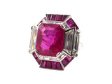 901098 - Oscar Heyman Ruby Dinner Ring