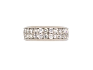 901756 - SOLD - Platinum Diamond Eternity Ring