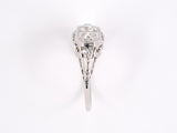 901872 - SOLD - Art Deco Gold Diamond 3-Stone Ring