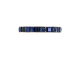 902102 - Platinum Sapphire Channel Set Eternity Ring