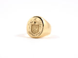 902131 - Tiffany Aymes Loyalie Loyal Friend Gold Signet Ring