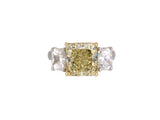 902170 - Platinum Gold GIA Diamond Ring