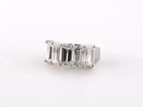 902192 - Platinum GIA Diamond Wedding-Band Ring