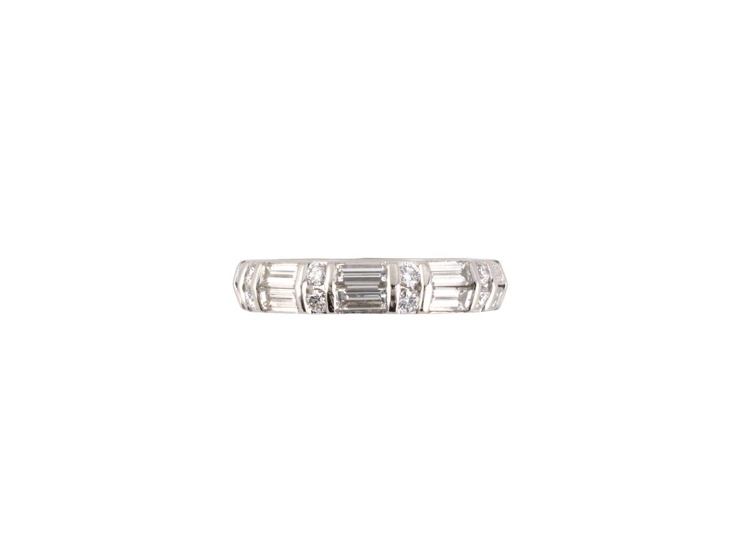 902204 - SOLD - Platinum Diamond Eternity Ring