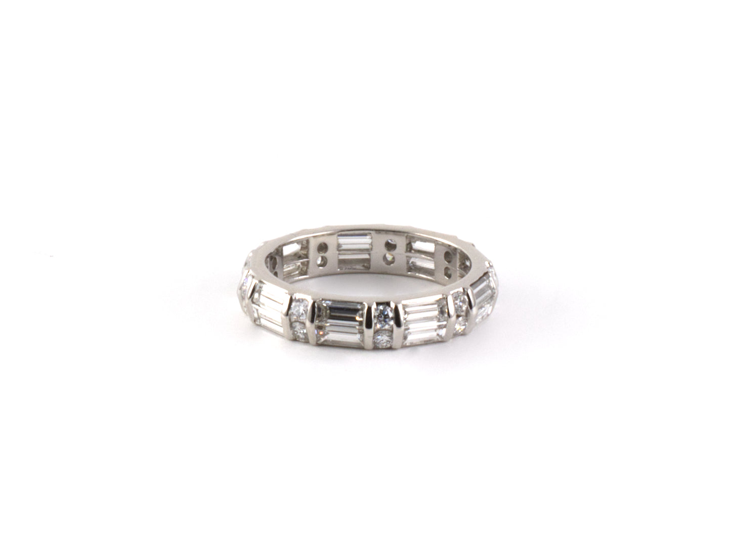 902204 - SOLD - Platinum Diamond Eternity Ring