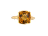 902218 - SOLD - Bondanza Gold Citrine Ring