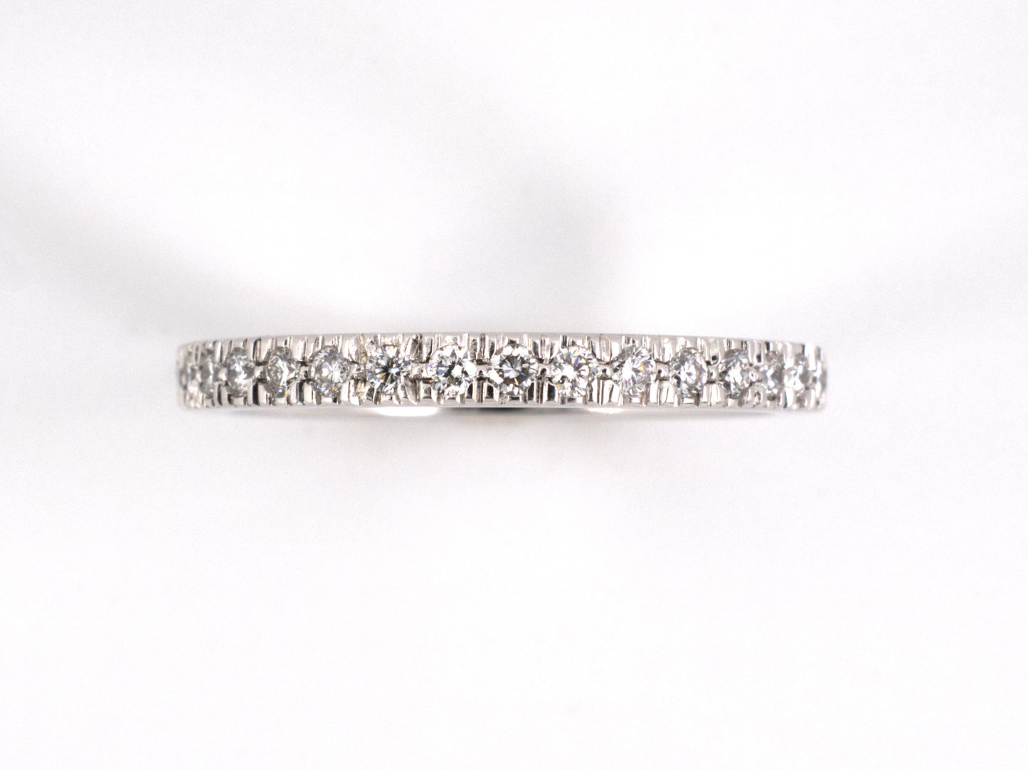 902235 - SOLD - Platinum Diamond Eternity Ring