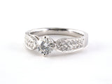 902258 - Gold Diamond Engagement Ring