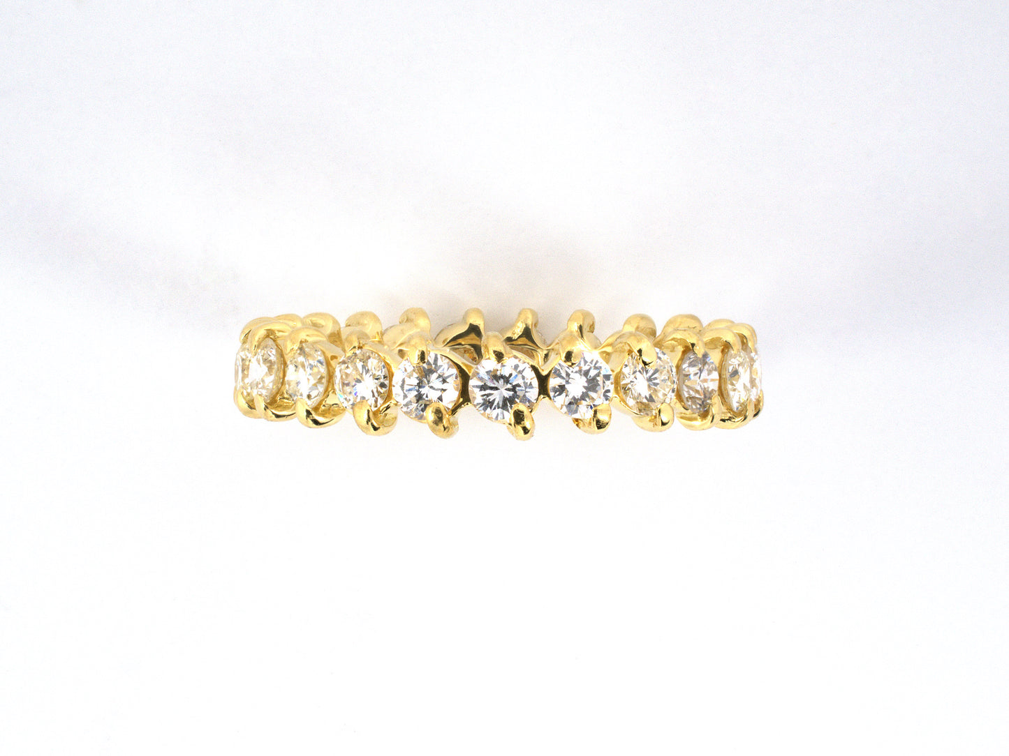902262 - SOLD - Gold Diamond Eternity Ring