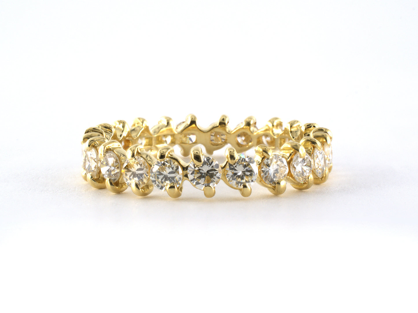 902262 - SOLD - Gold Diamond Eternity Ring