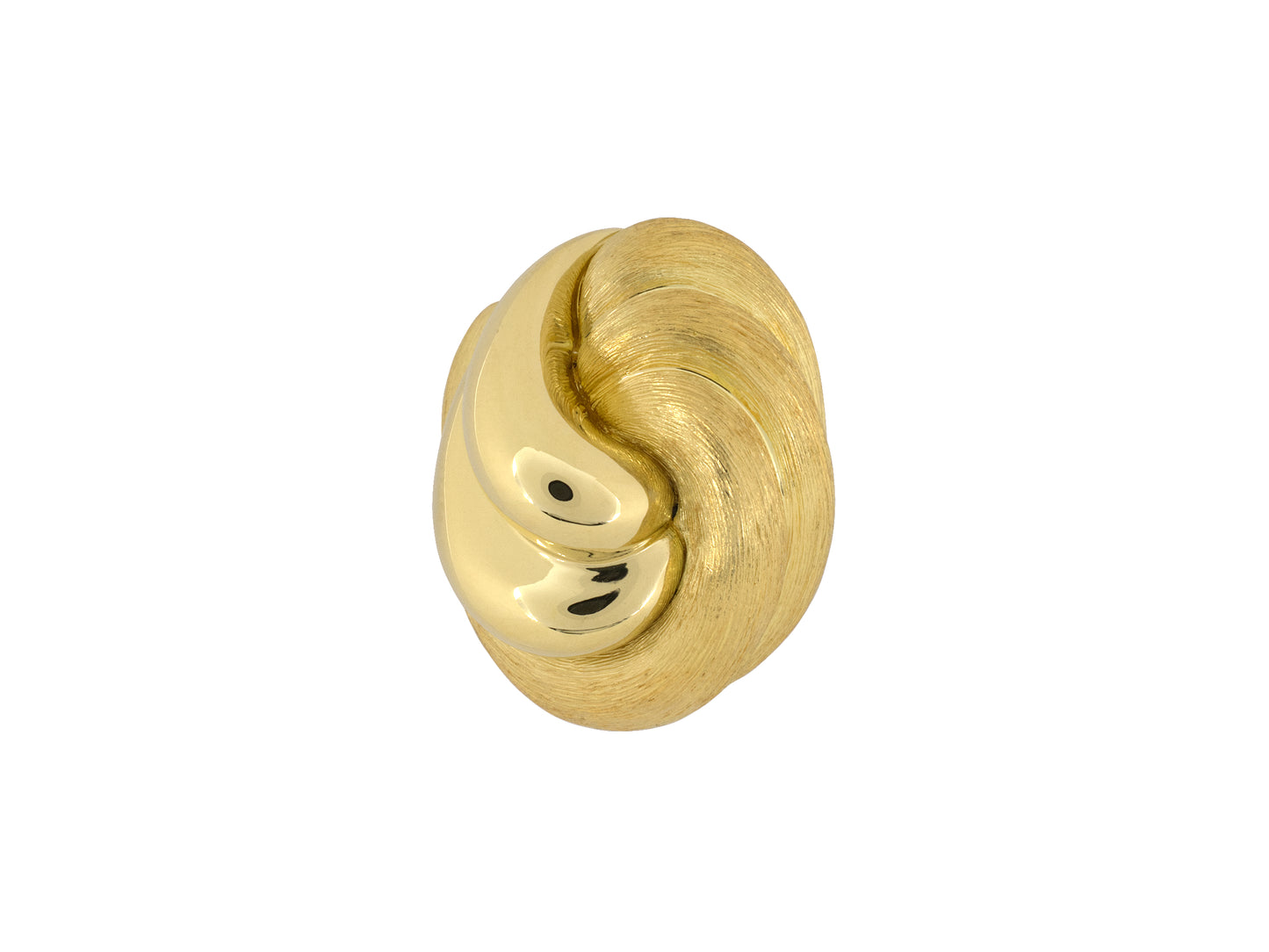 902277 - SOLD - Dunay Gold Sabi Swirl Knot Ring