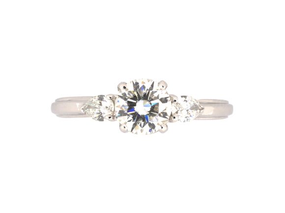 902304 - Gold GIA Diamond Engagement Ring