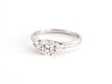 902304 - Gold GIA Diamond Engagement Ring