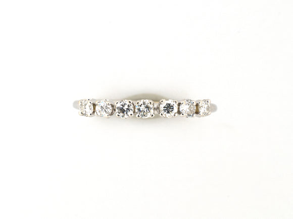 902351 - Gold Diamond 7-Stone Wedding-Band Ring