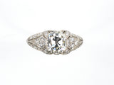 902364 - Cerro Platinum GIA Cushion Diamond Legacy Engagement Ring