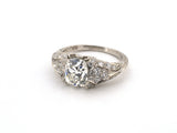 902364 - Cerro Platinum GIA Cushion Diamond Legacy Engagement Ring
