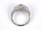 902364 - Cerro Platinum GIA Cushion Diamond Legacy Engagement Ring