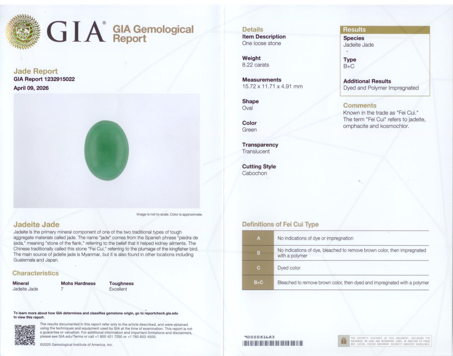 902380 - Gold GIA Jadeite Diamond Textured Finish Gents Ring