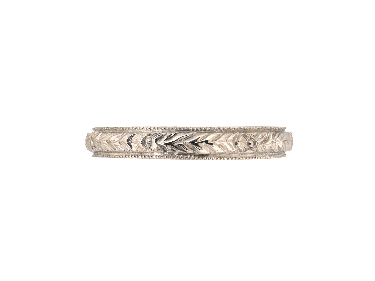 902407 - Platinum Wedding-Band Ring