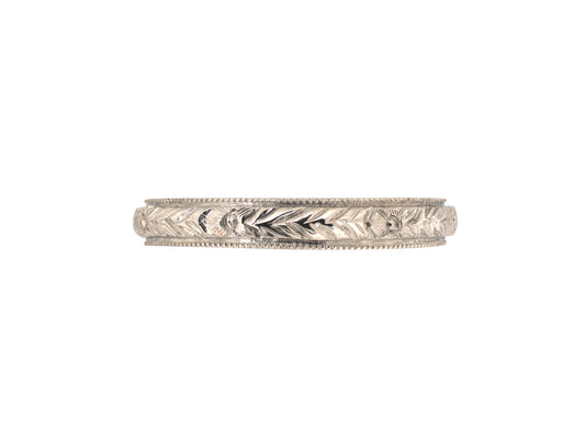 902408 - Platinum Wedding-Band Ring