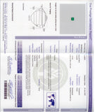 97382 - Circa 1967 Oscar Heyman Platinum Diamond AGL Emerald Ballerina Ring