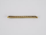 20562 - SOLD - Circa 1910 Platinum Gold Filigree Bar Pin