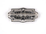 21974 - SOLD - Art Deco Platinum Diamond Filigree Pin