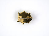 23650 - SOLD - Gold Enamel Lady Bug Pin