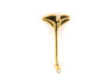 23946 - Tiffany Gold Diamond Ginkgo Leaf Pin