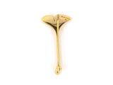 23946 - SOLD - Tiffany Gold Diamond Ginkgo Leaf Pin