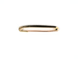 24146 - Edwardian French Platinum Gold Rose Cut Diamond Lingerie Pin