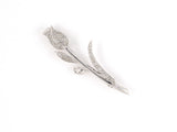 24175 - SOLD - Gold Diamond Flower Tulip Pin