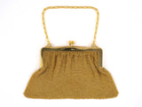 30208 - Art Nouveau Gold French Mesh Purse