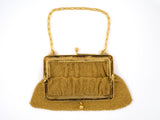 30208 - Art Nouveau Gold French Mesh Purse