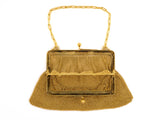 30208 - Art Nouveau Gold French Mesh Purse