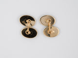 30904 - Art Nouveau Carter,Gough & Co Gold Pearl Cuff Links