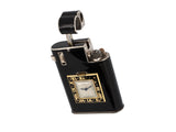 31004 - Art Deco Cartier Silver Enamel Lighter and Watch