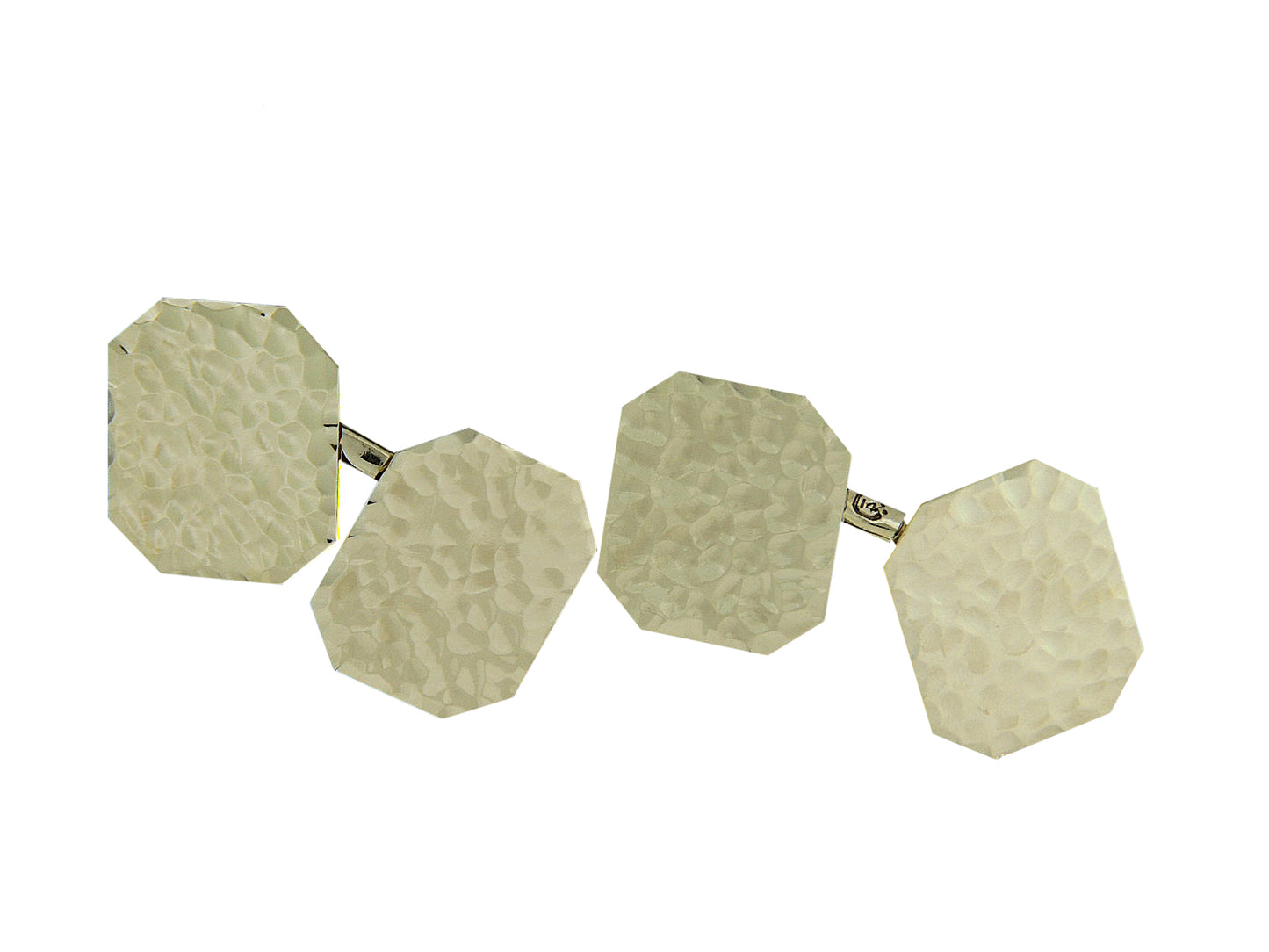 31190 - Carrington Gold Rectangle Cuff Links