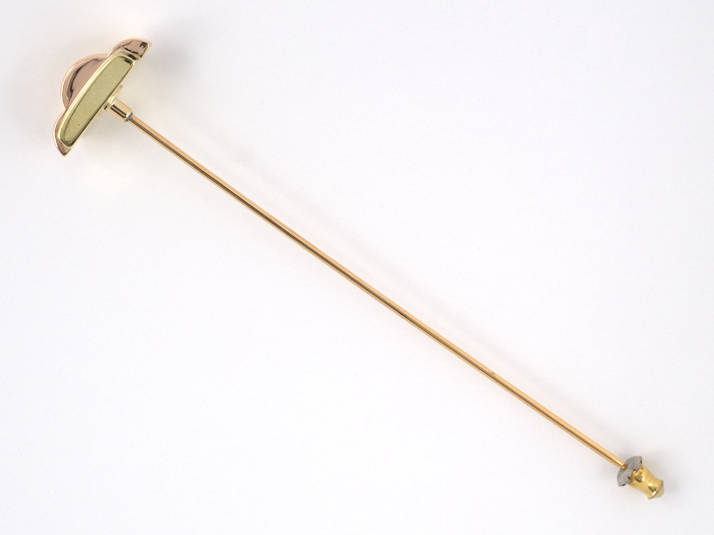 31205 - SOLD - Retro Gold Hat Pin